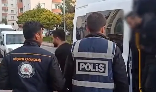 Kayseri’de ülkeye yasadışı yollarla giren şahıslara eş zamanlı operasyon: 21 gözaltı