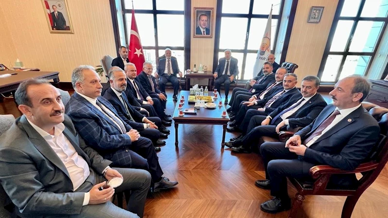 Başkan Büyükkılıç’tan AK Parti Genel Başkan Vekilleri Elitaş ve Ala ile Yerel Yönetimler Başkanı Yılmaz’a ziyaret
