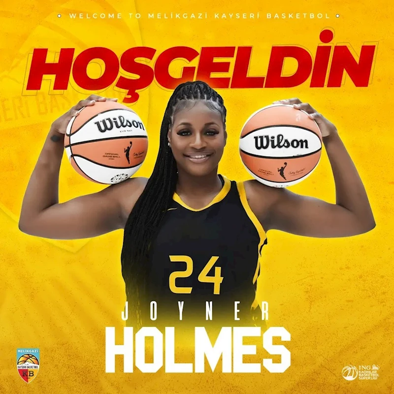 Melikgazi Kayseri Basketbol, Holmes ile sözleşme imzaladı
