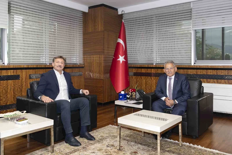 Başkan Büyükkılıç, Bahçelievler Belediye Başkanı Bahadır’ı Ağırladı
