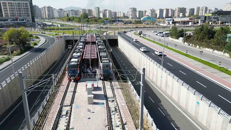 Yeni tramvay hattı ile raylı sistem uzunluğu 46 kilometreye ulaştı
