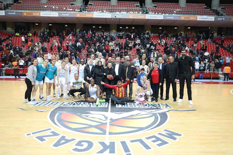 Melikgazi Kayseri Basketbol, Slovak ekibini eli boş gönderdi
