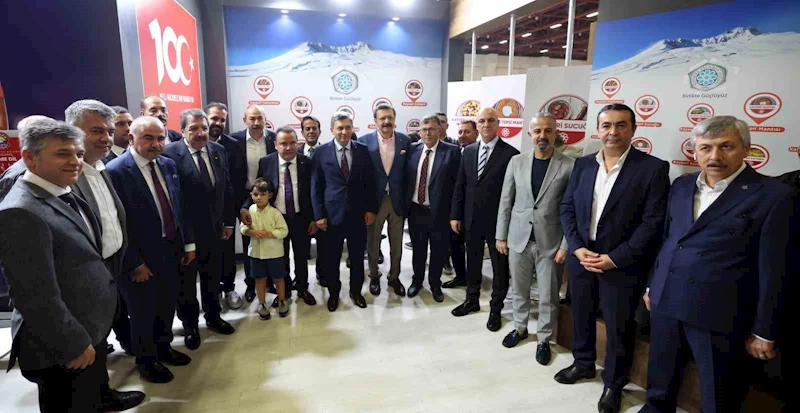 KTO, Kayseri’nin coğrafi işaretli ürünlerini Antalya YÖREX Fuarı’nda tanıttı
