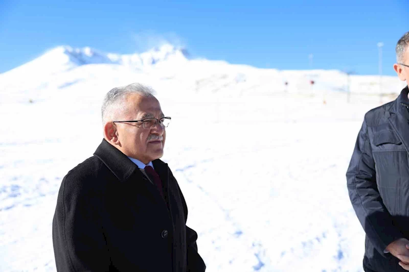 Başkan Büyükkılıç: “Erciyes, Türkiye’deki yegâne kayak merkezlerinden biri”
