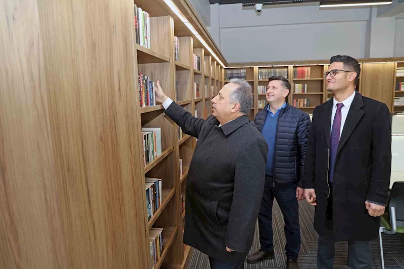 Başkan Yalçın’ın Kütüphaneler Günü
