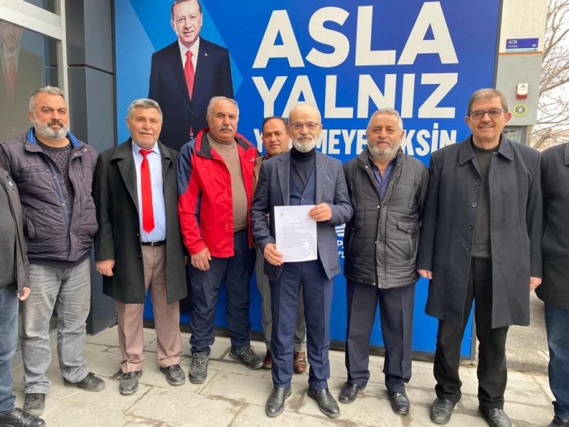 AK Parti Kayseri’de ilk başvuru DUYKON’dan
