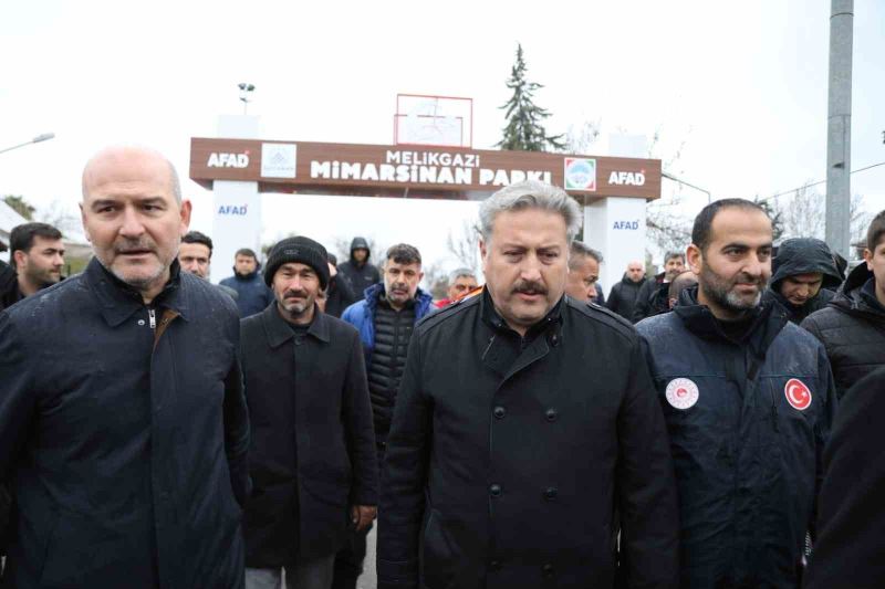 Başkan Palancıoğlu, Bakan Soylu ile Çarşıda İnceleme Yaptı
