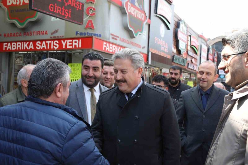 Başkan Palancıoğlu’ndan esnaf ziyareti

