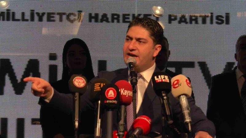 MHP’li Özdemir: “Türk milletiyle bir ve beraber olamayanlar Türk milletinin hasımlarıyla kol kola girmişler”
