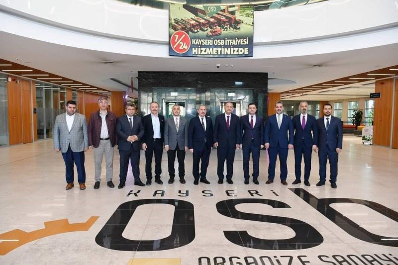 Özhaseki ve Gürcan’dan Kayseri OSB’ye ziyaret
