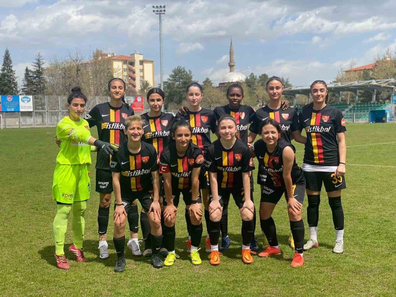 Kadınlar 1. Lig: Yukatel Kayseri Kadın FK: 2- Gaziantep Asyaspor: 0
