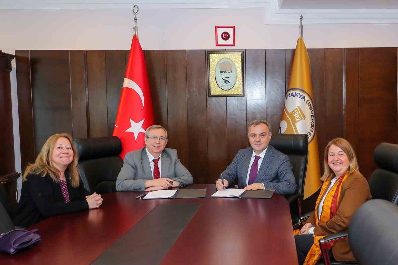 ERÜ ile Trakya Üniversitesi arasında işbirliği protokolü imzalandı
