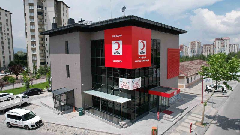 Kızılay Talas’a yeni hizmet binası

