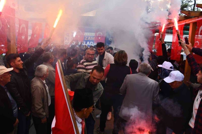 Cumhur İttifakı Tomarza’da Coşkuyla Karşılandı
