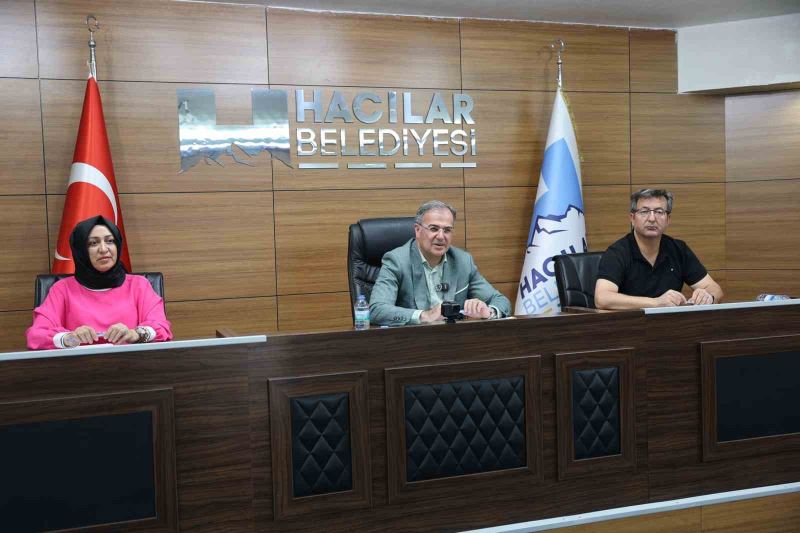 Hacılar Belediye Meclisi, Temmuz ayı toplantısını yaptı
