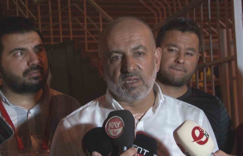 Kayserispor Başkanı Ali Çamlı: 