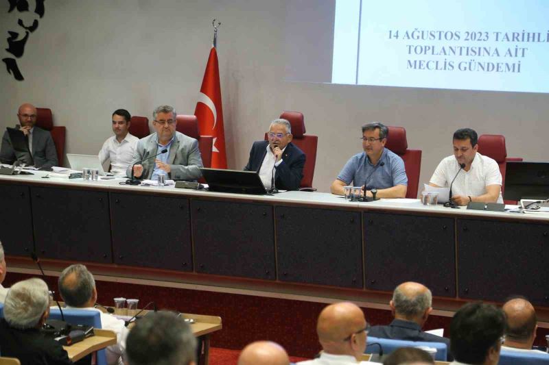 Kayseri Büyükşehir Belediye Meclisi; 111 Maddeyi Karara Bağladı
