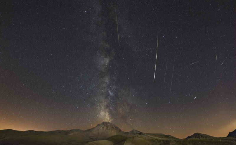 Perseid Meteor Yağmuru Erciyes’te görüntülendi
