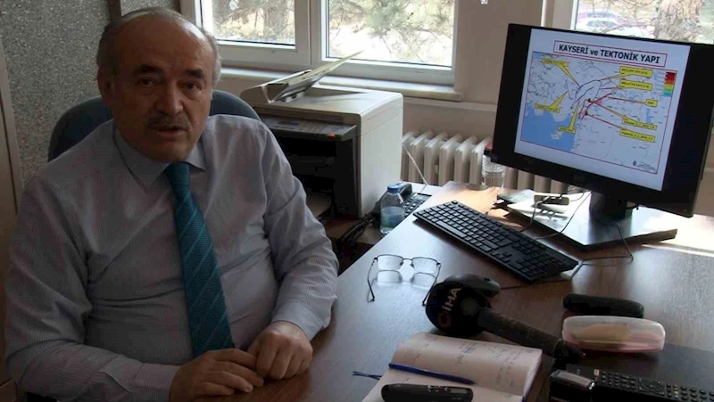 Jeoloji Mühendisi Evsen, Naci Görür’ü Kayseri’ye davet etti
