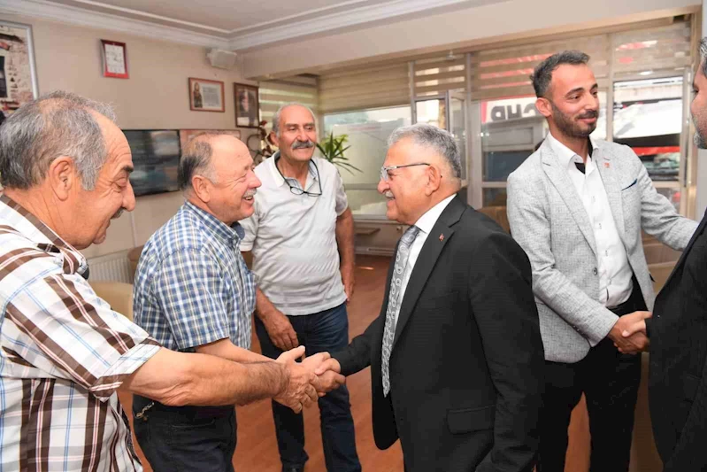 Başkan Büyükkılıç’tan CHP ve İYİ Parti’ye nezaket ziyareti
