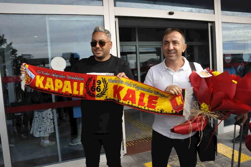 Kayserispor’un yeni Teknik Direktörü Recep Uçar, Kayseri’ye geldi
