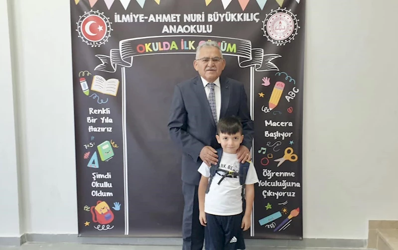 Başkan Büyükkılıç, İlmiye-Ahmet Nuri Büyükkılıç İlkokulu’nda miniklerin heyecanına ortak oldu
