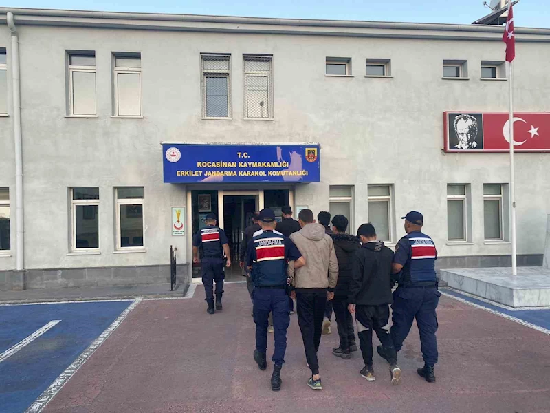 Kayseri’de 7 düzensiz göçmen yakalandı
