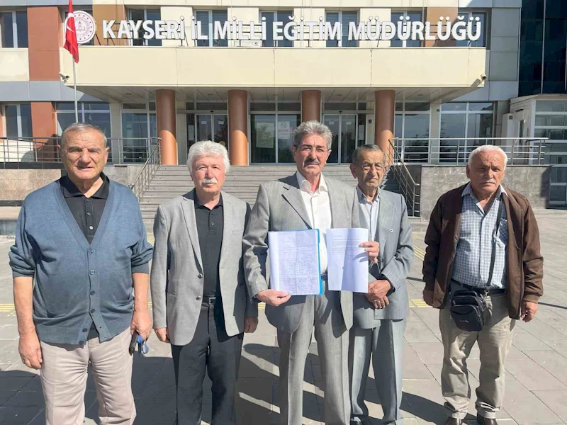 Kayseri’de emekli öğretmenlerden ’yeni mekan’ talebi
