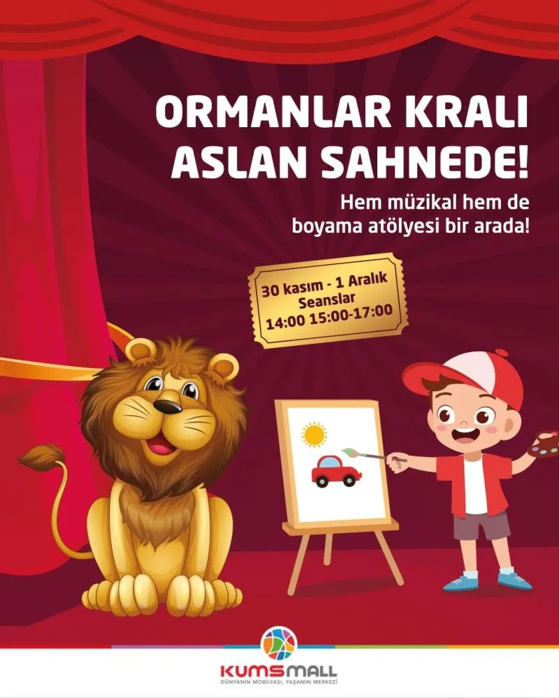 KUMSMALL AVM’de etkinlikler hız kesmiyor