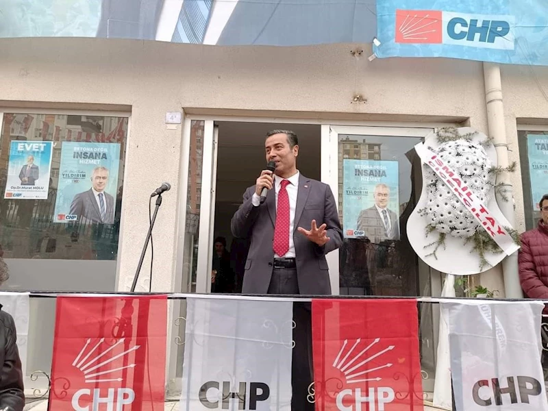 CHP İl Başkanı Keskin: 