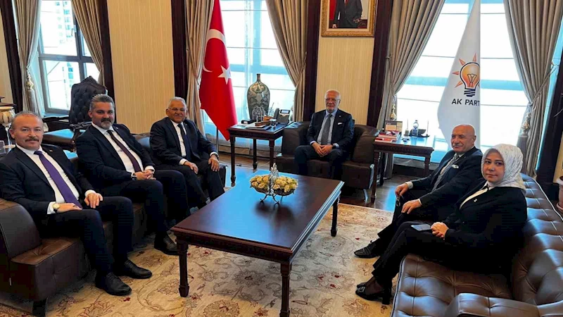 Başkan Büyükkılıç’tan AK Parti Genel Başkan Vekili Elitaş’a ziyaret
