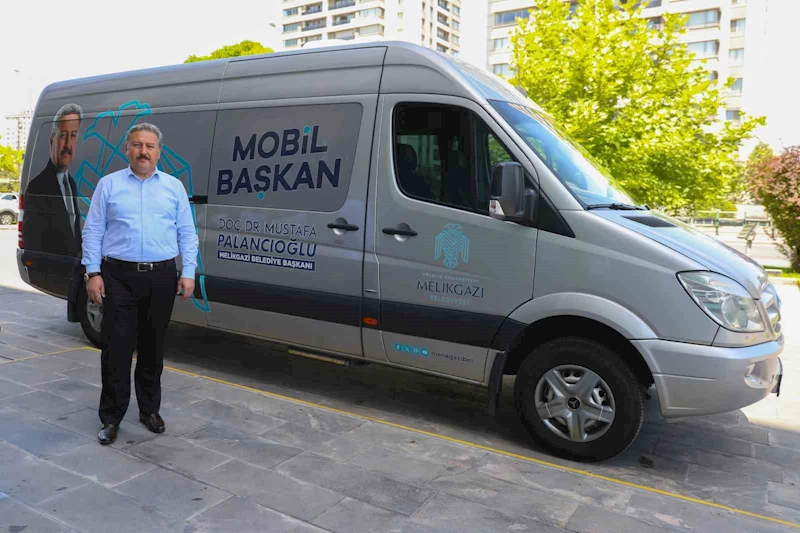 Başkan Palancıoğlu’ndan yepyeni uygulama: mobil başkan
