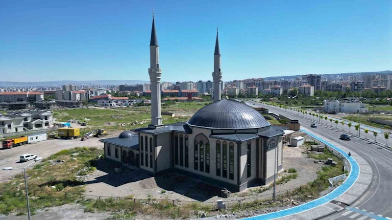 Ali Erkara Camii için son hazırlıklar tamamlanıyor
