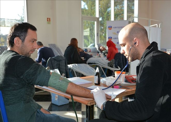 Kayserigaz´dan kan bağışı kampanyası