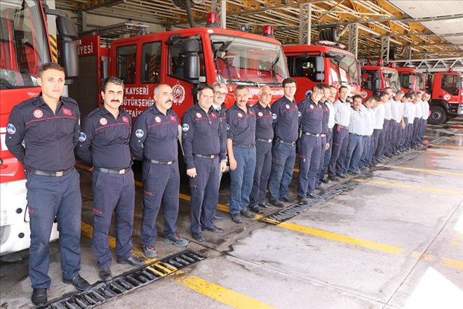 Kayseri İtfaiyesi 91 yıldır görev başında 