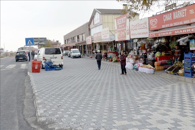 Melikgazi´den Hisarcık´ta meydan düzenlemesi 
