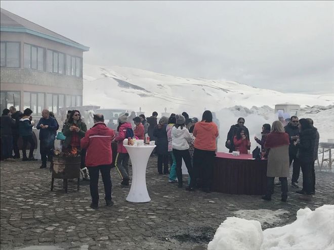DOKTORLAR ERCİYES´TE STRES ATTI