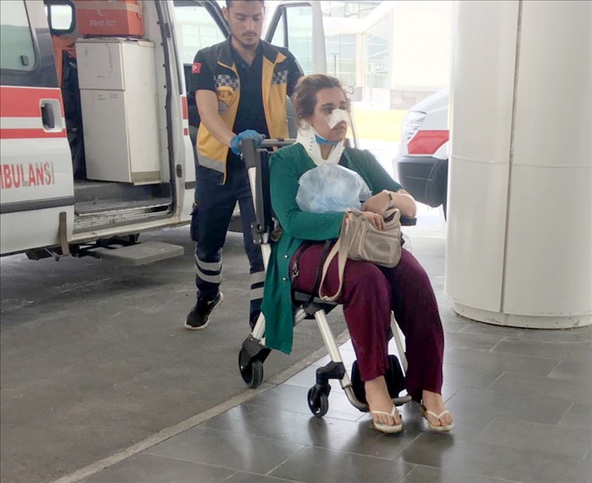 Pınarbaşı´da trafik kazası: 4 yaralı 