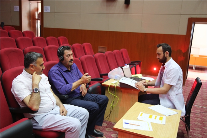 Develi Belediyesi personeli sağlık kontrolünden geçti 