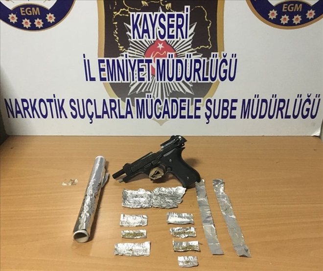 Kayseri´de uyuşturucu operasyonu 