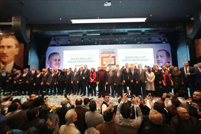 Cumhur İttifakı´nın adayları tanıtıldı 