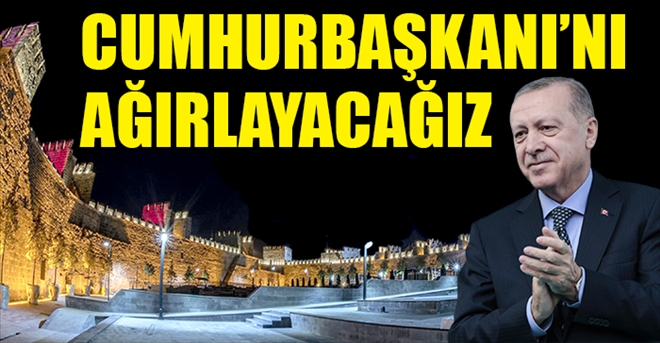 Kayseri, Cumhurbaşkanı Erdoğan´ı ağırlayacak 