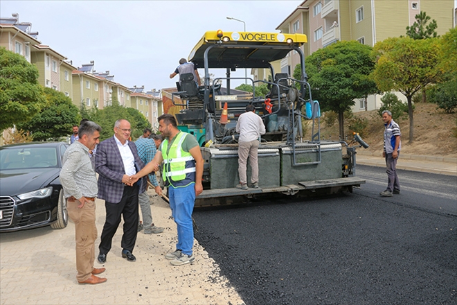 Yahyalı´da Asfaltlama Çalışmaları 