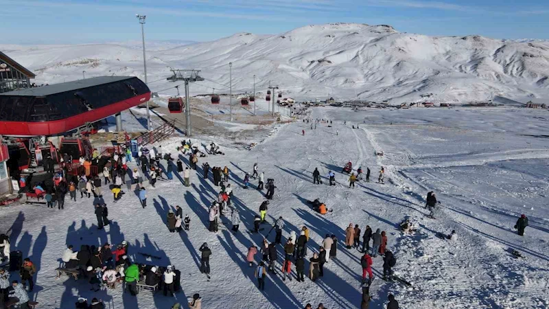 Erciyes hafta sonu 30 bini aşkın misafir ağırladı
