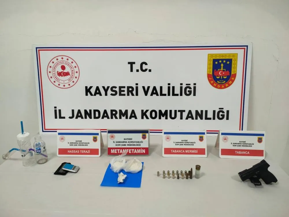 Kayseri’de uyuşturucu operasyonu: 2 gözaltı