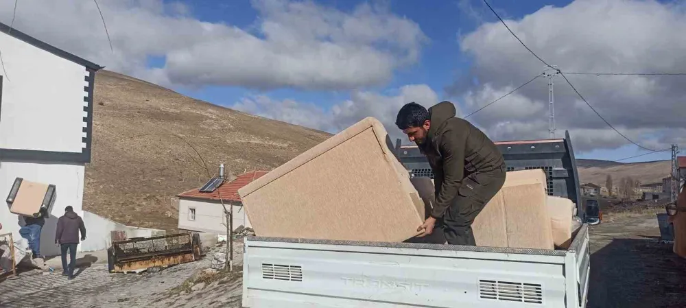 Bünyan Belediyesi’nden yangında mağdur olan aileye destek