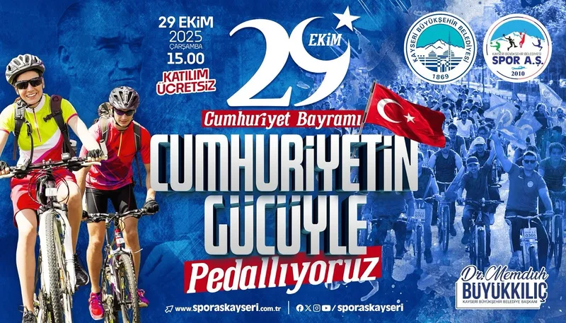 29 Ekim’e özel bisiklet turu
