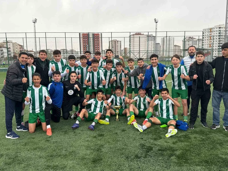 Kayseri U16 Liginde şampiyonlar belli oldu

