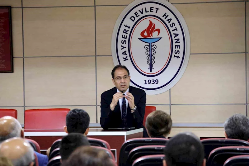 Kayseri Devlet Hastanesi’nde ’Dijital Entegrasyon Bilgilendirme Toplantısı’ gerçekleştirildi

