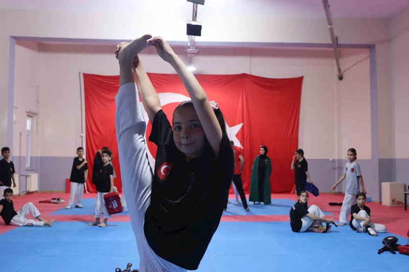 Hobi olarak başladığı taekwondoda Kayseri şampiyonu oldu
